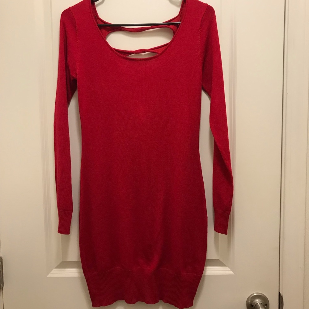 Red dress